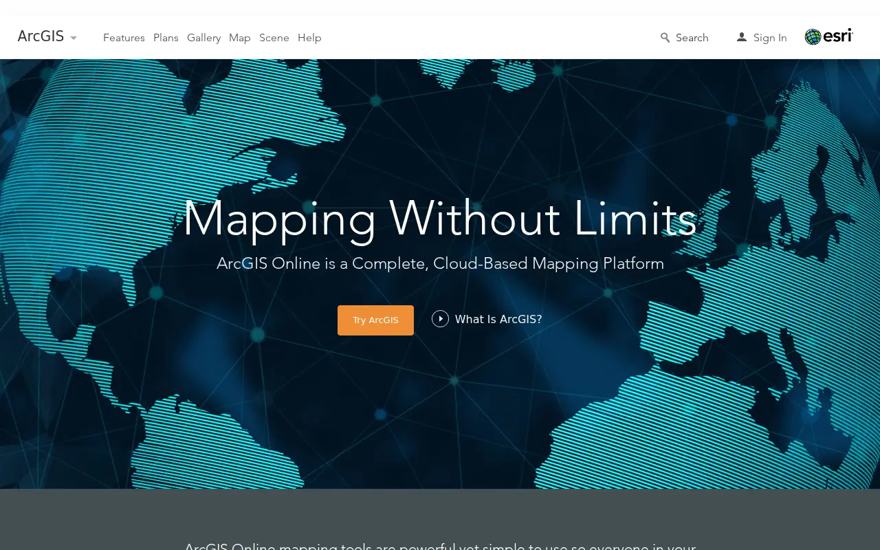 arcgis.com in 2017