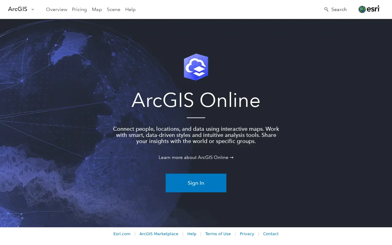 arcgis.com in 2018