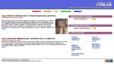 asus.com in 1996