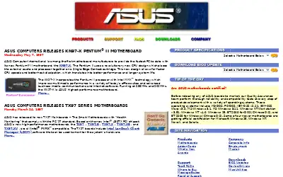asus.com in 1997