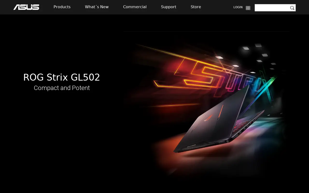 asus.com in 2016