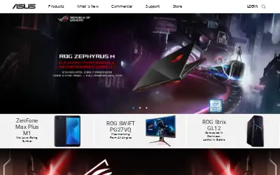asus.com in 2018
