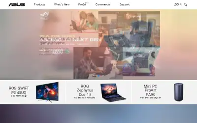 asus.com in 2020