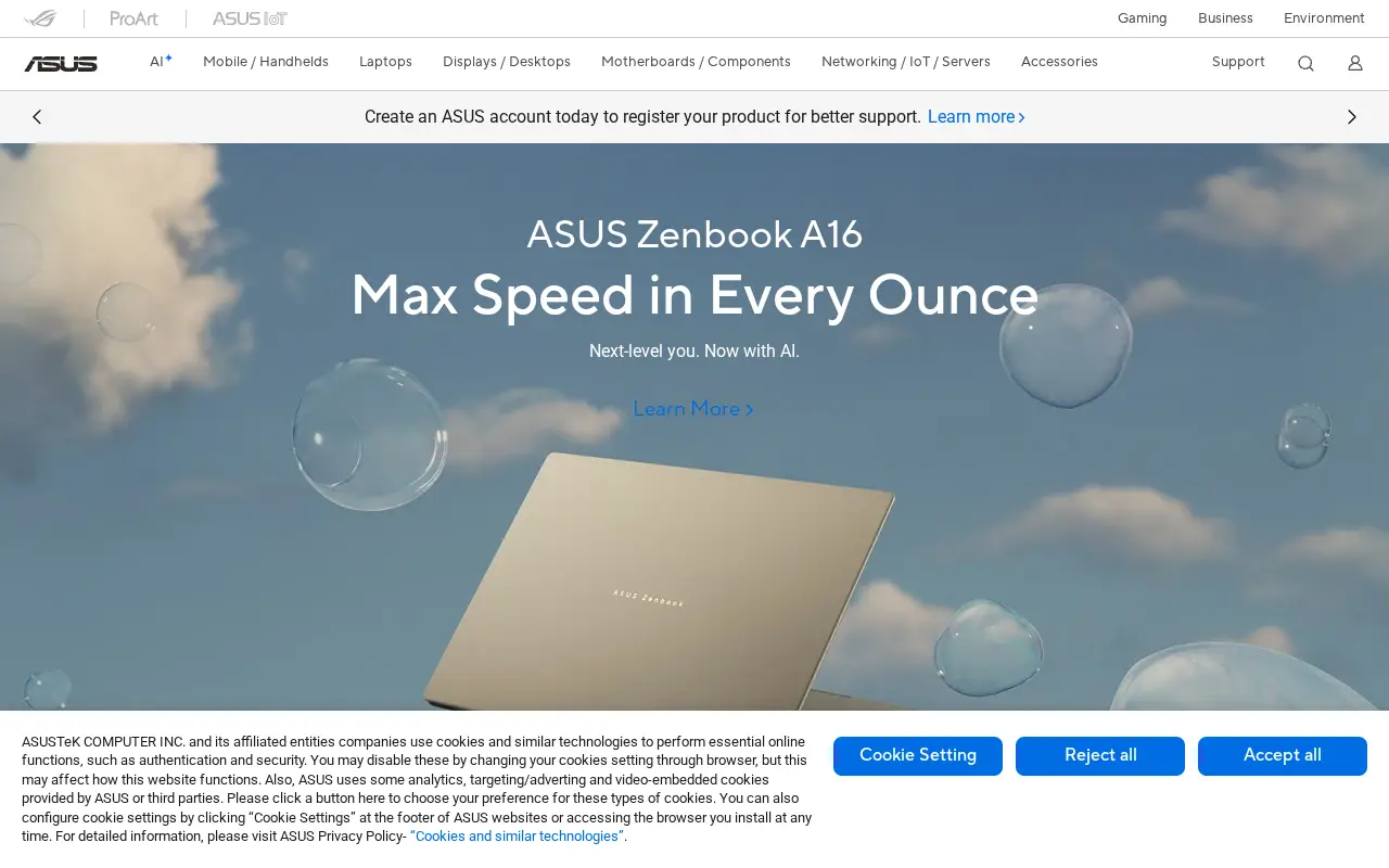 asus.com in 2026