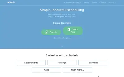 calendly.com in 2015