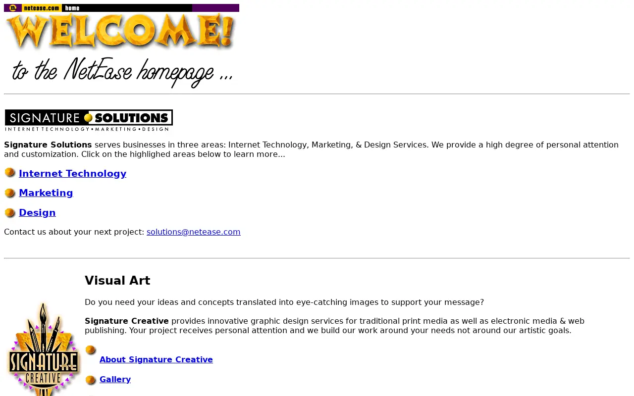 netease.com in 1996