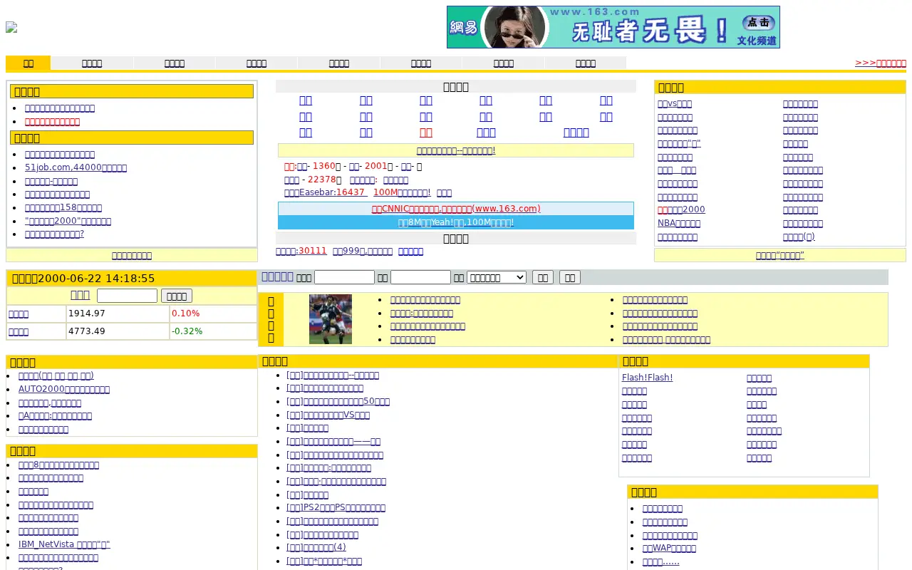 netease.com in 2000