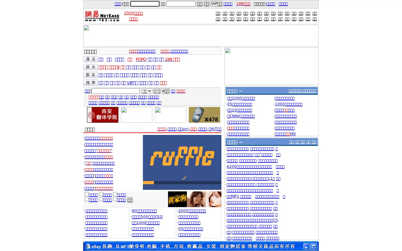 netease.com in 2005