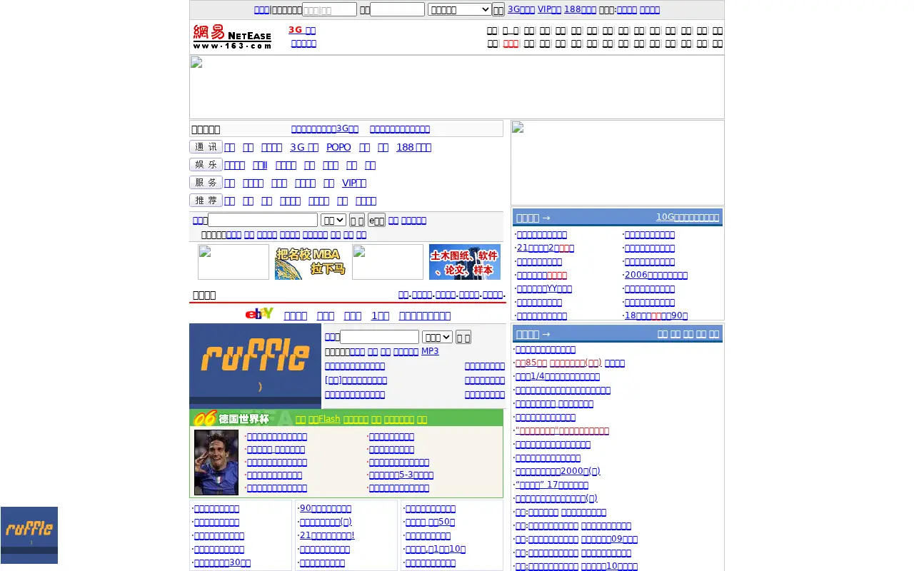 netease.com in 2006
