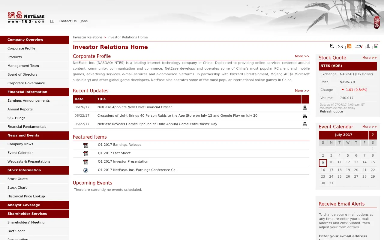 netease.com in 2017