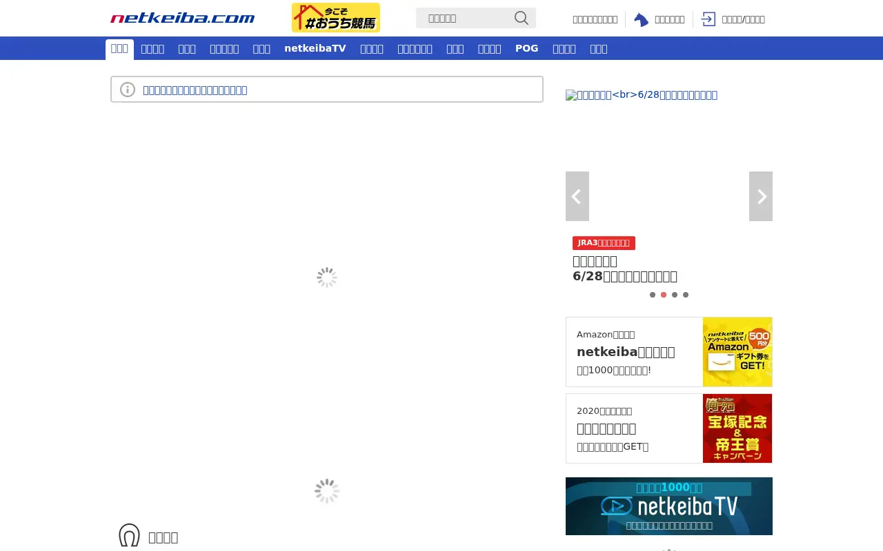 netkeiba.com in 2020