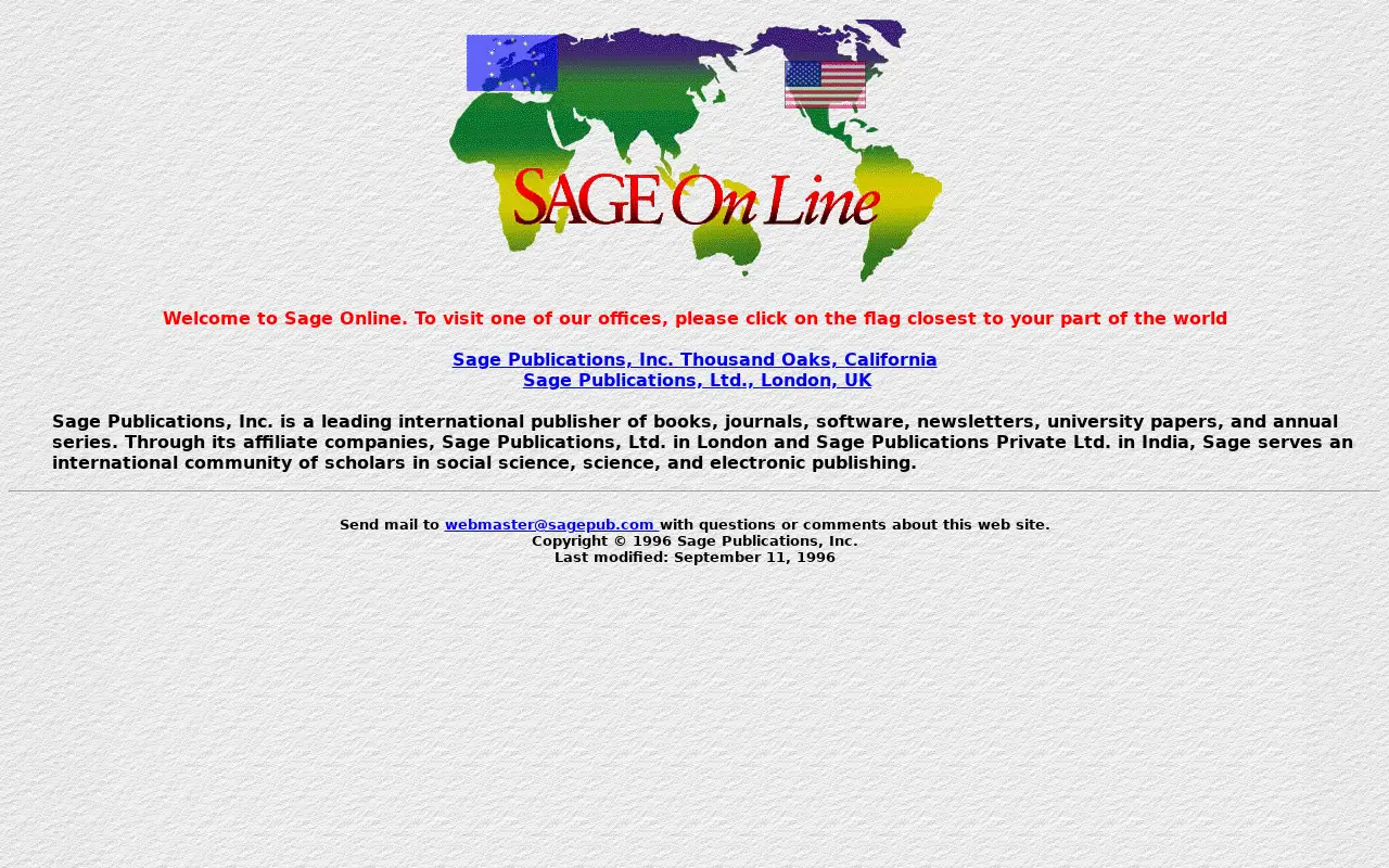 sagepub.com in 1996