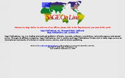 sagepub.com in 1997