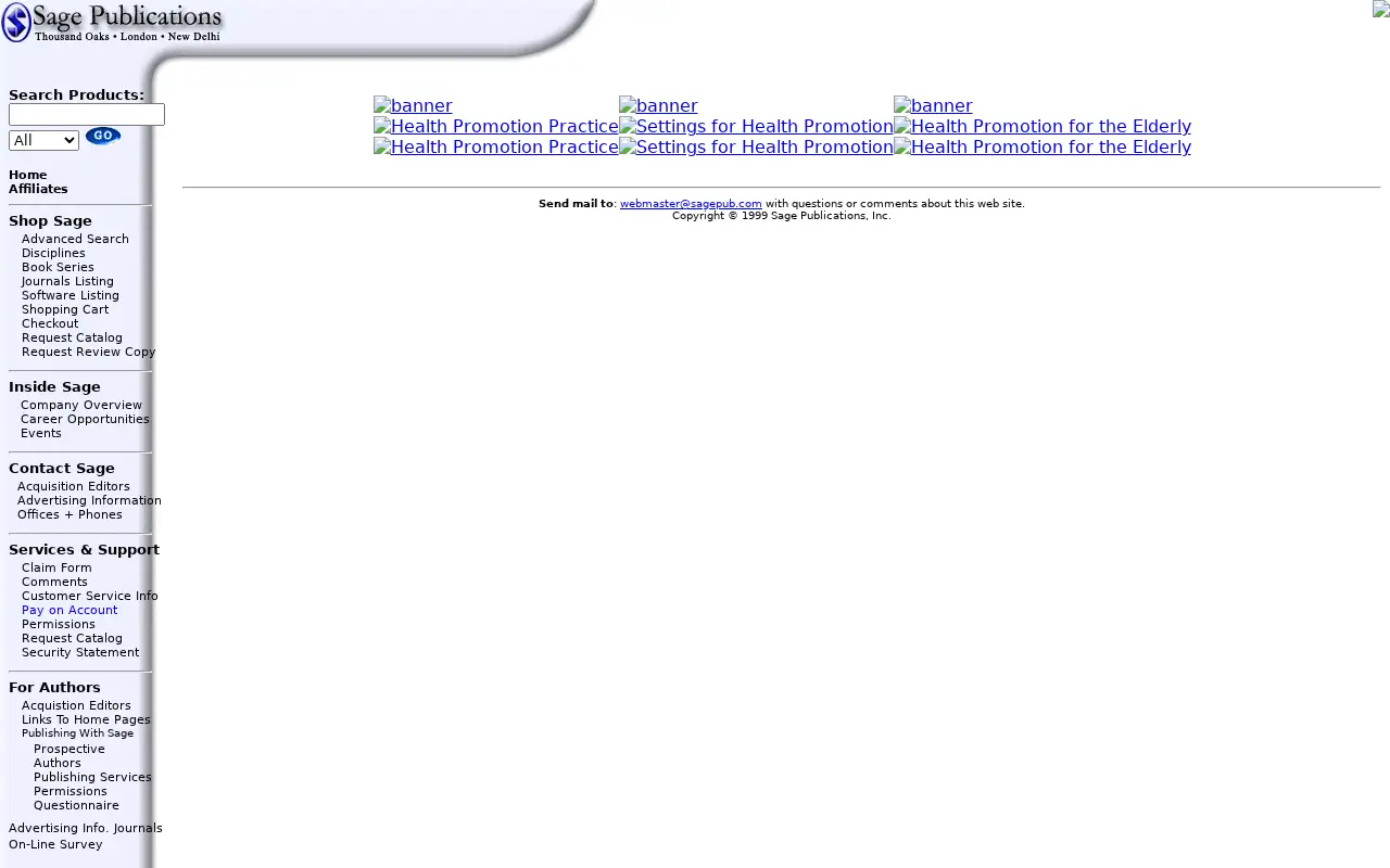 sagepub.com in 2000