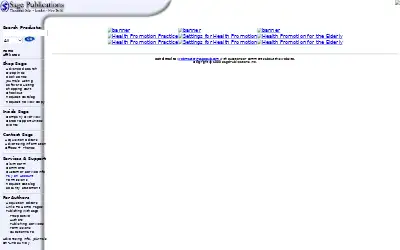 sagepub.com in 2000