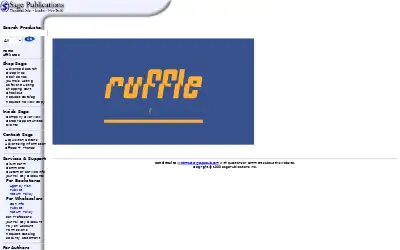 sagepub.com in 2001