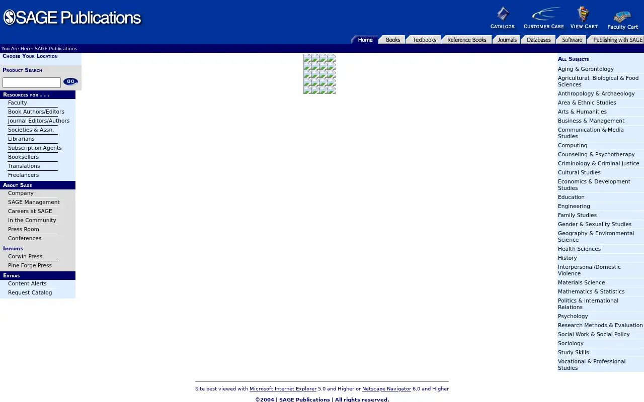sagepub.com in 2004