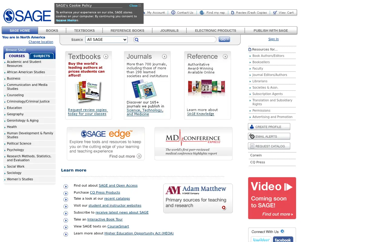 sagepub.com in 2014