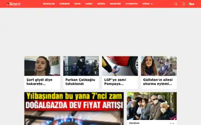 sozcu.com.tr in 2021