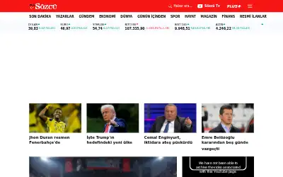 sozcu.com.tr in 2025