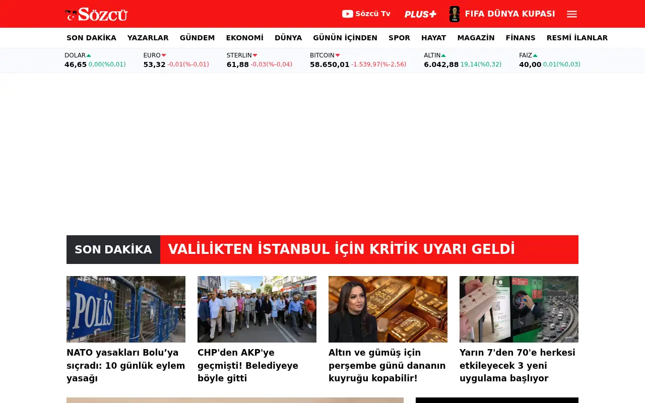 sozcu.com.tr in 2026
