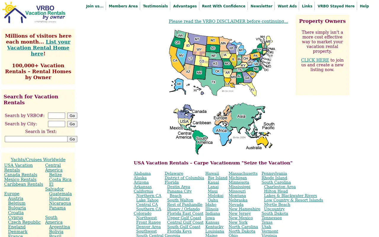 vrbo.com on July 8, 2008