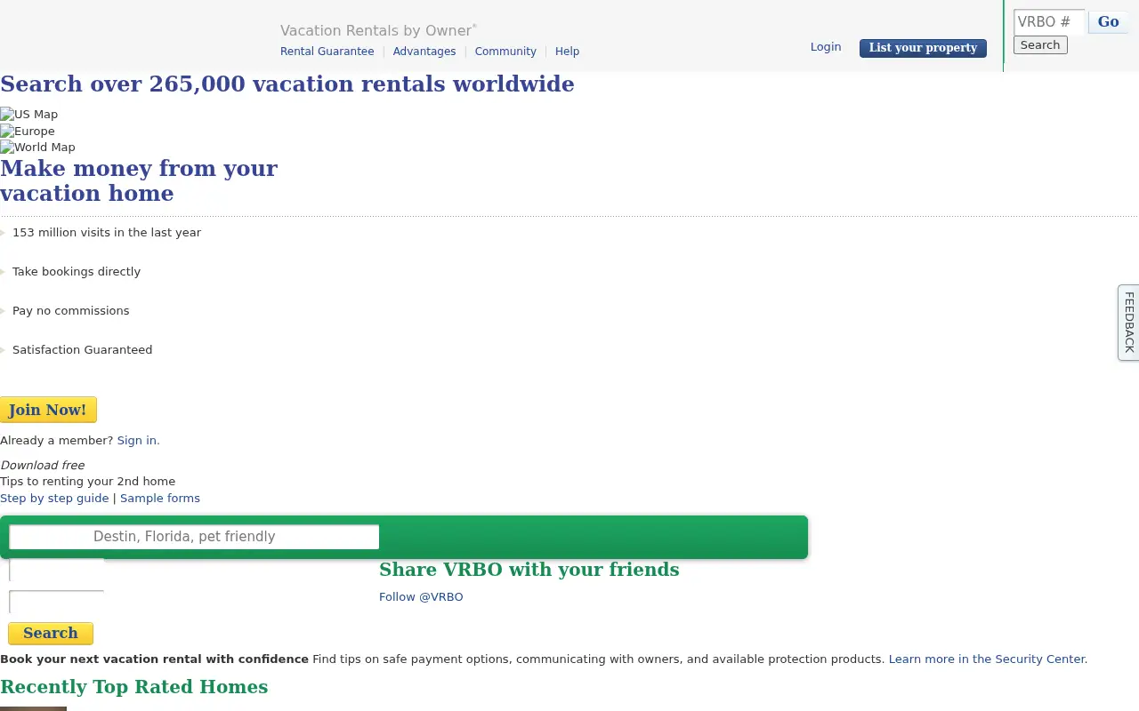 vrbo.com on June 22, 2013