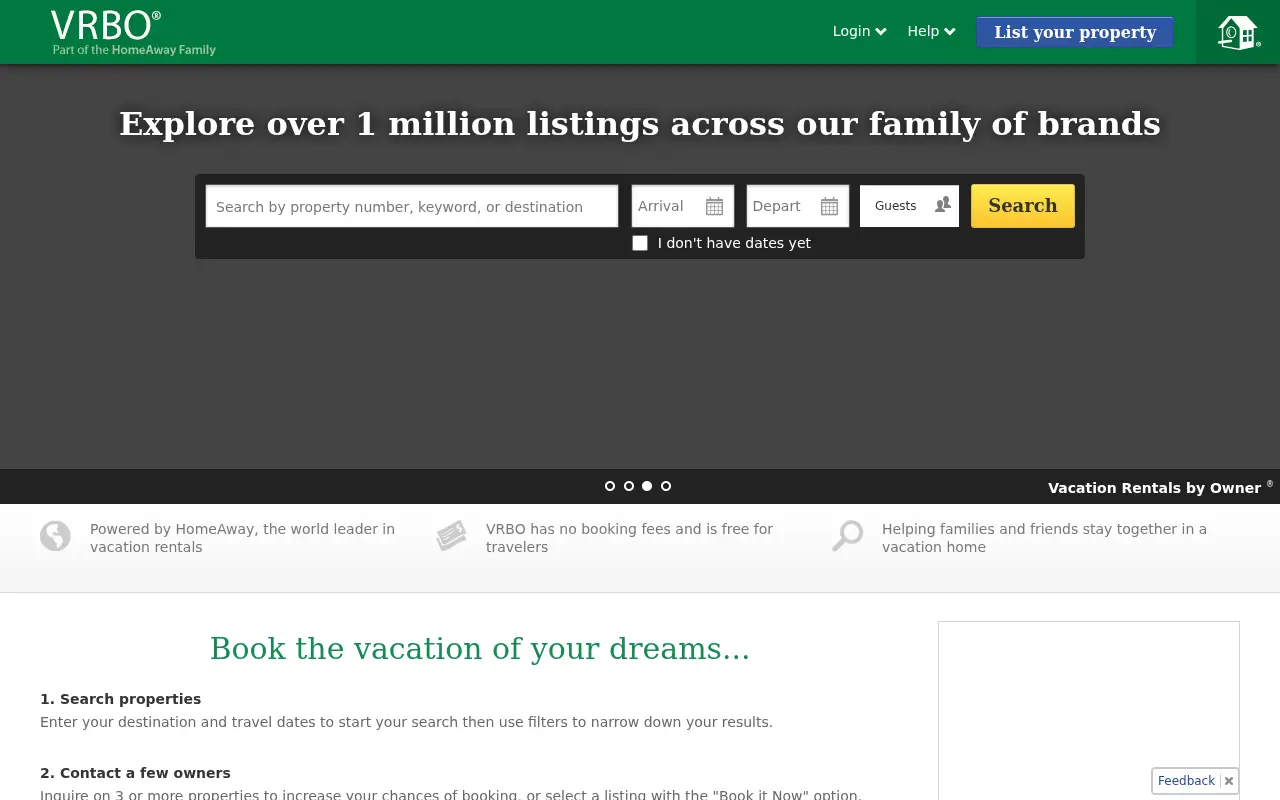 vrbo.com on June 30, 2015
