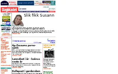 dagbladet.no in 1998