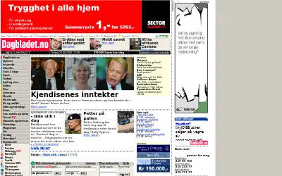 dagbladet.no in 2003