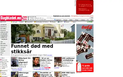 dagbladet.no in 2005