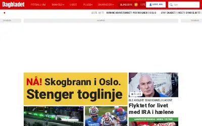 dagbladet.no in 2018