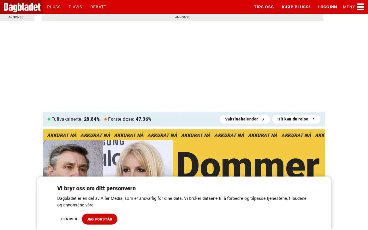 dagbladet.no in 2021