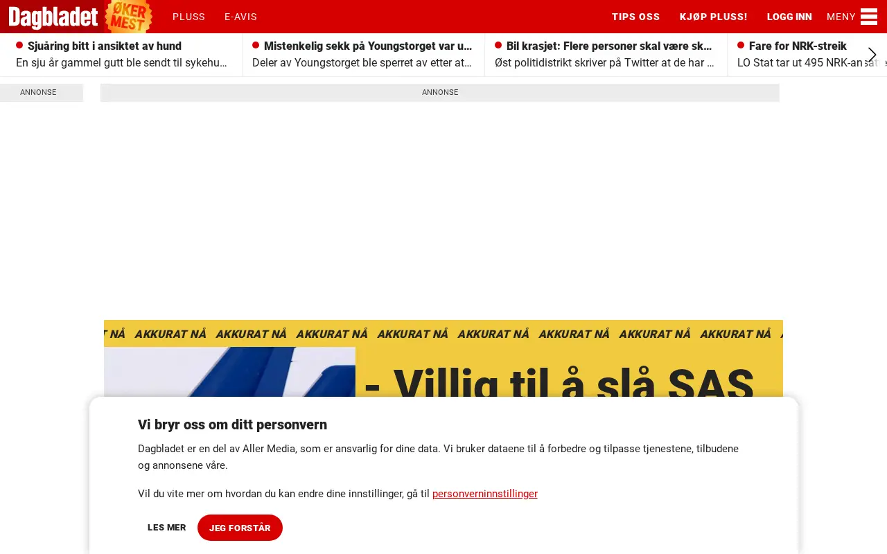 dagbladet.no in 2022