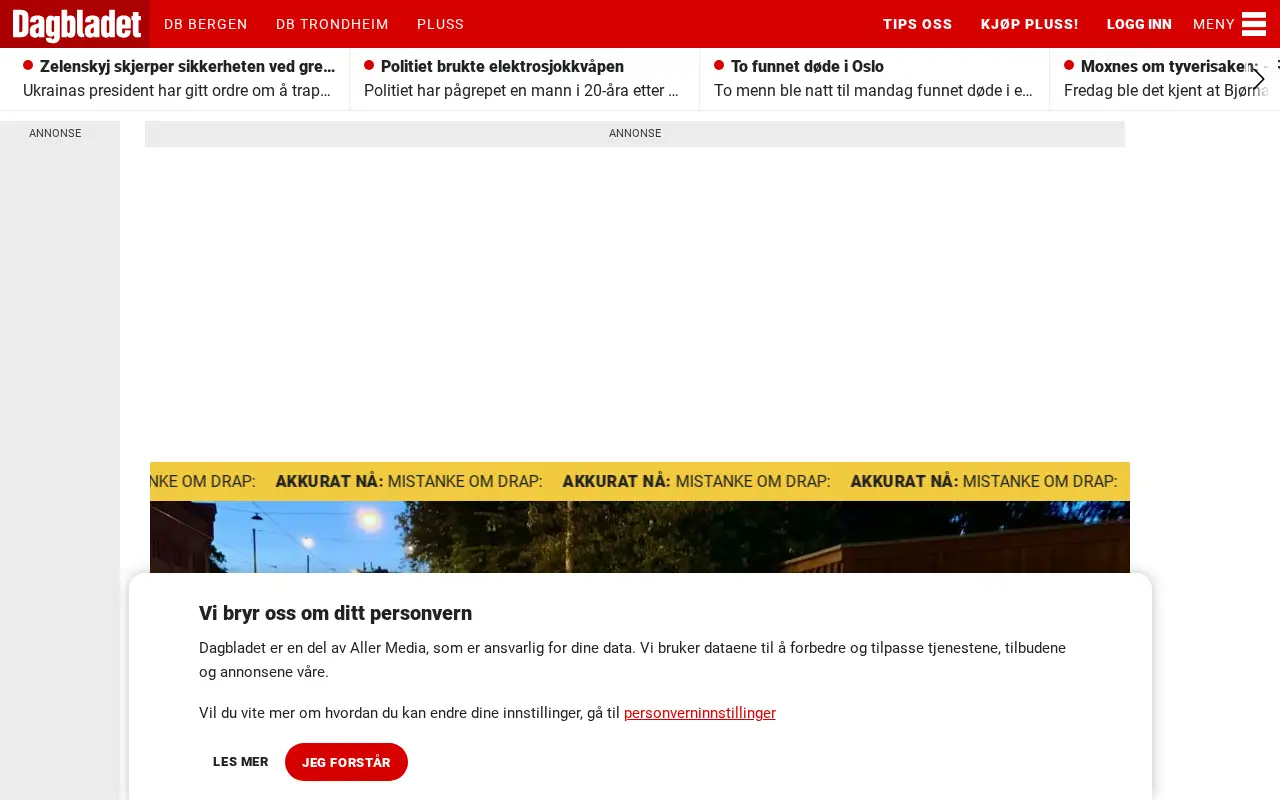 dagbladet.no in 2023