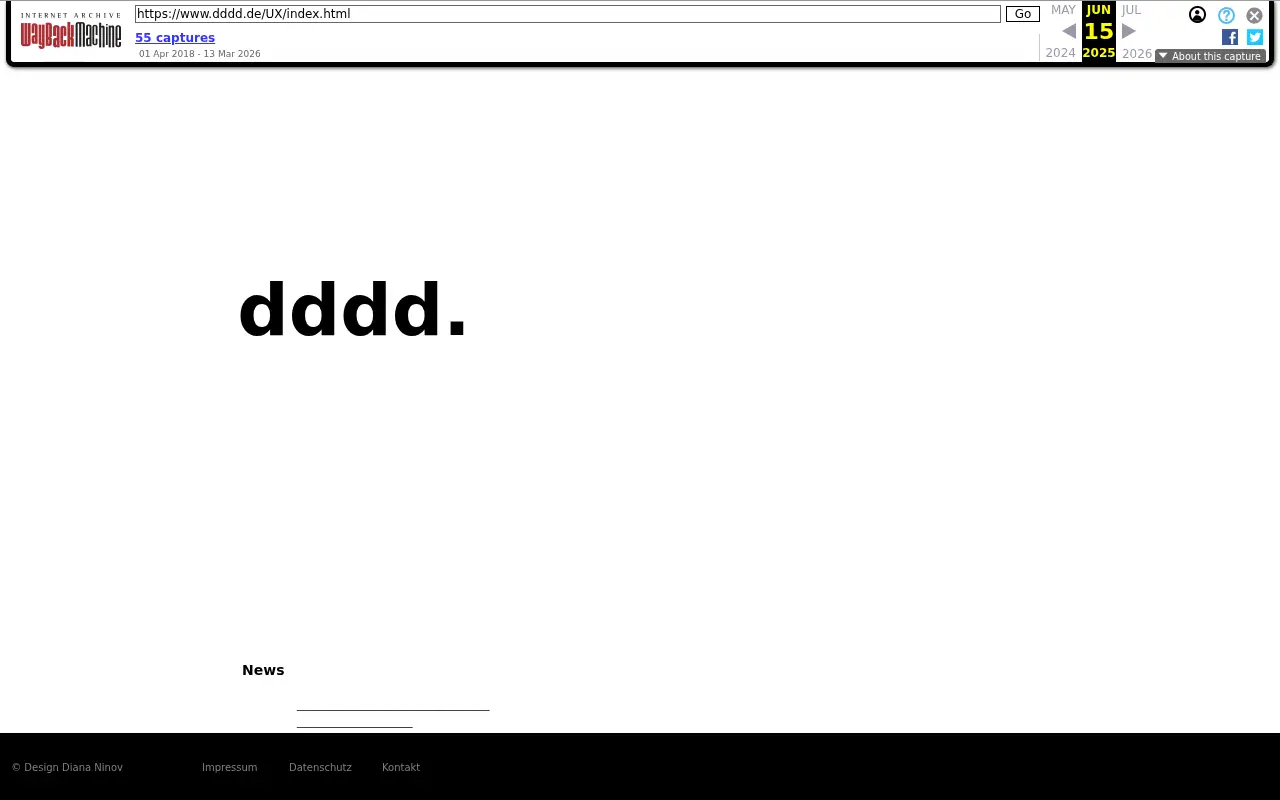 dddd.de in 2025