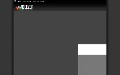 deezer.com in 2009