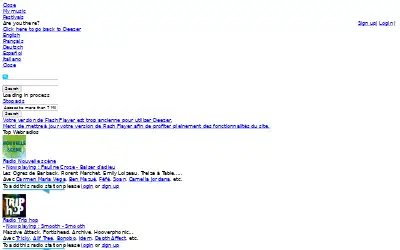 deezer.com in 2010