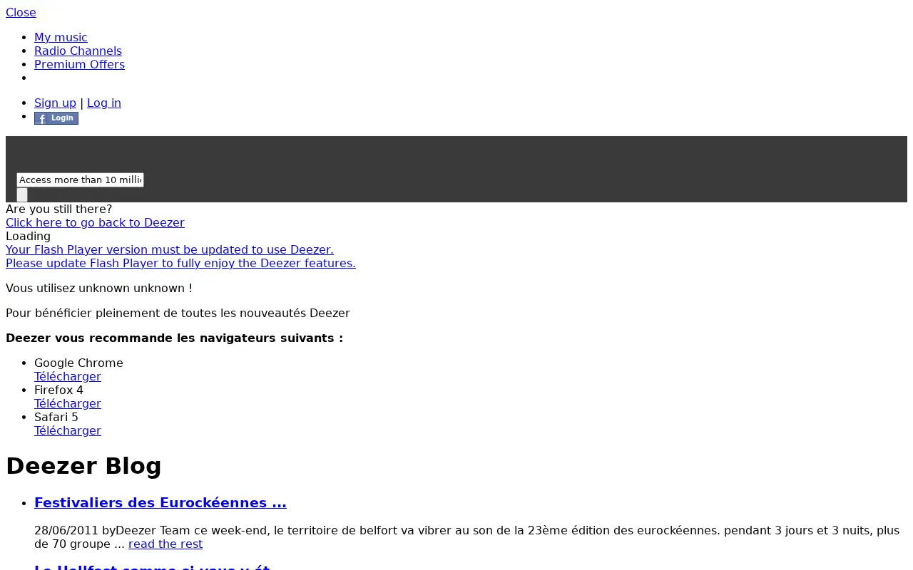 deezer.com in 2011