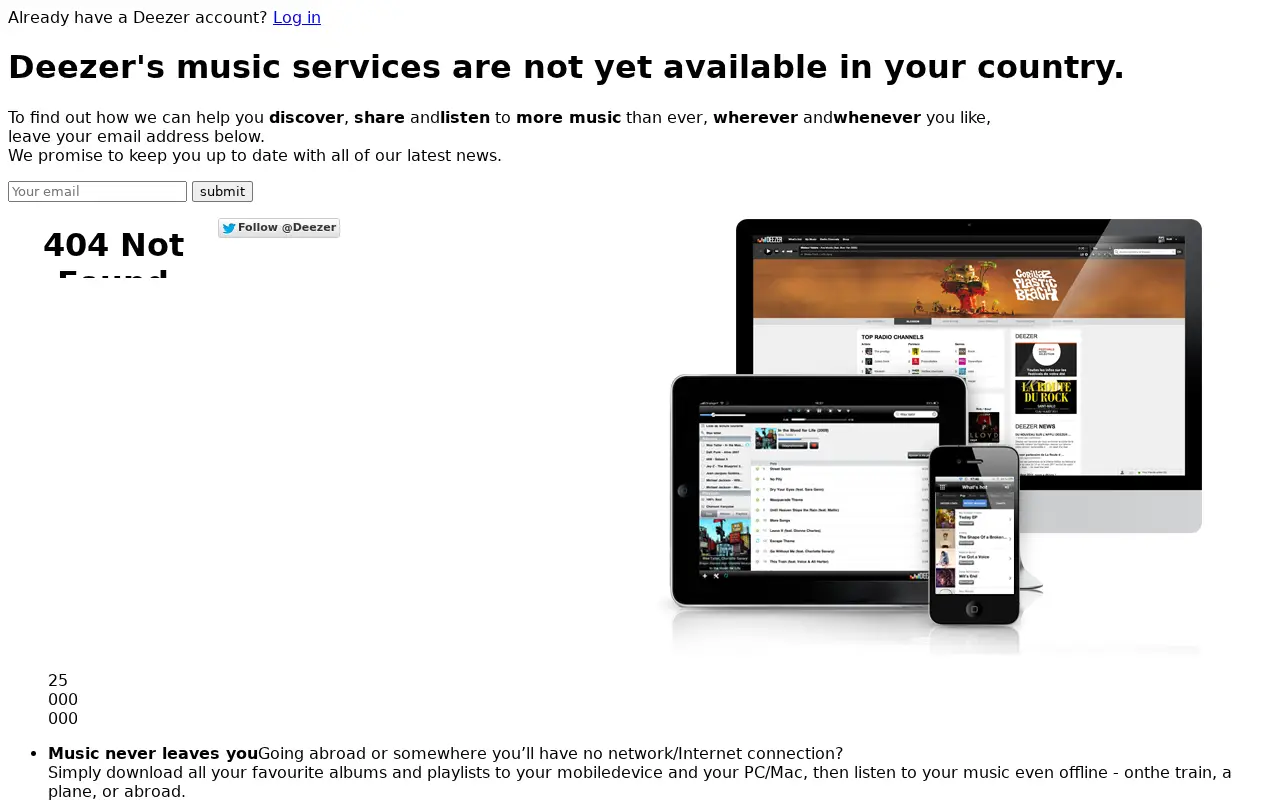 deezer.com in 2013
