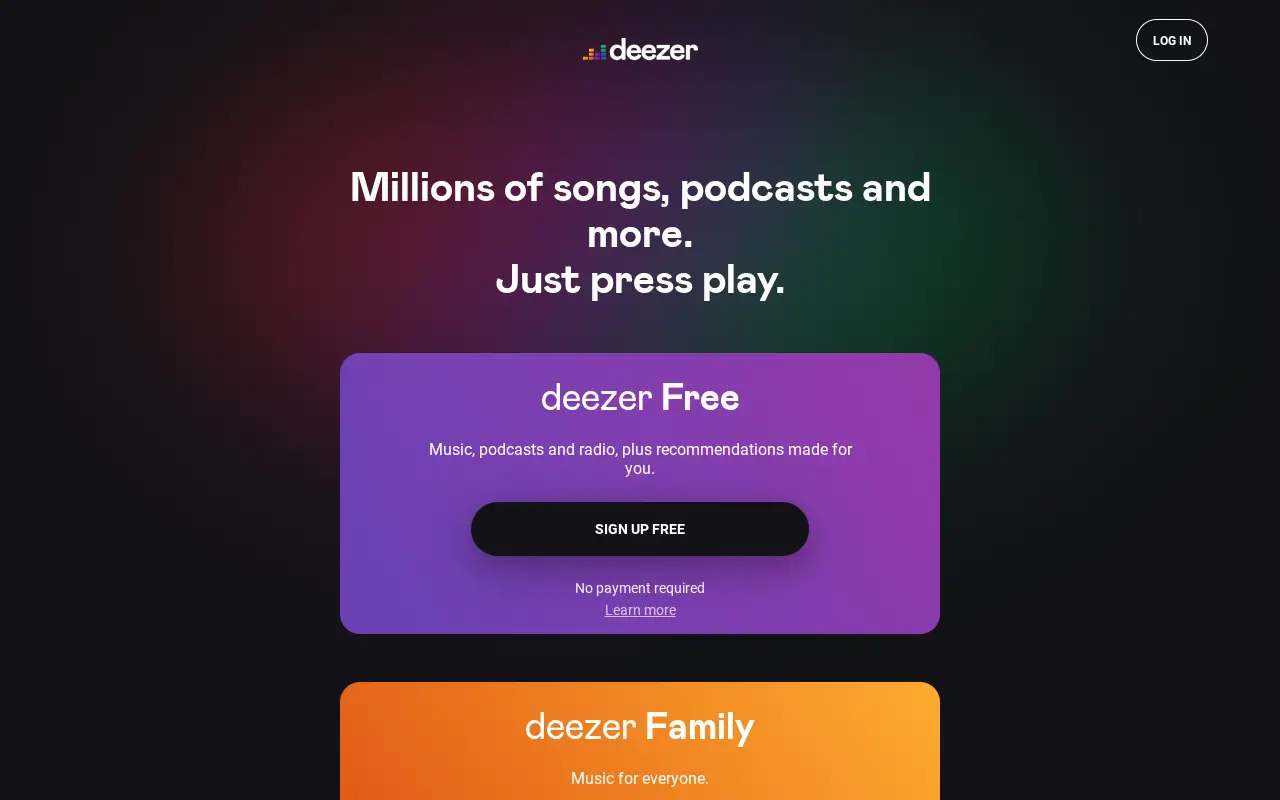 deezer.com in 2022