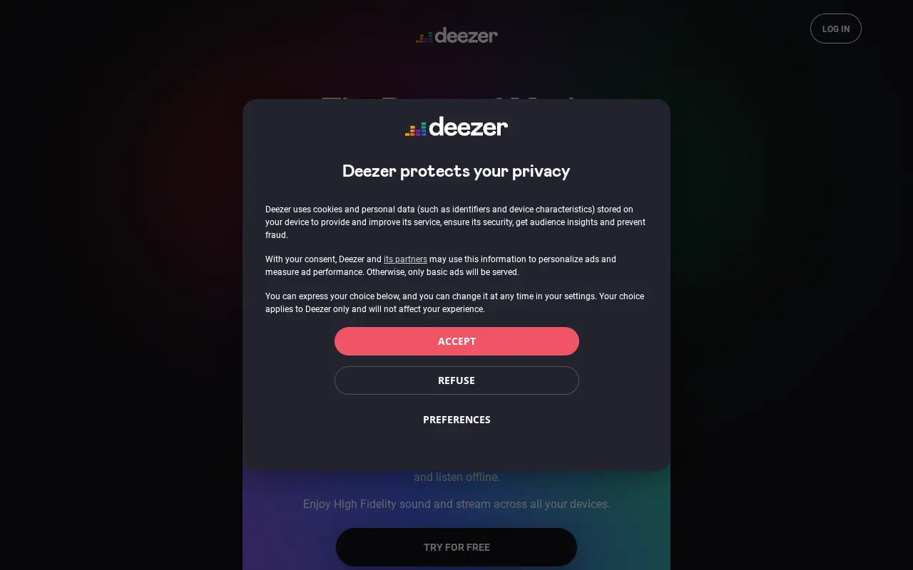 deezer.com in 2023