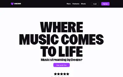 deezer.com in 2025