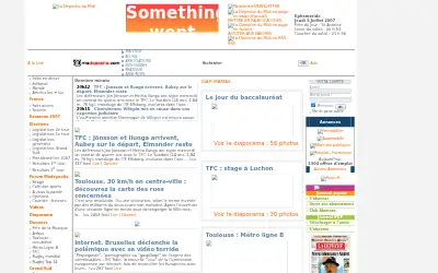 ladepeche.fr in 2007