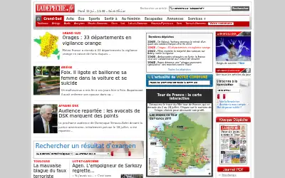 ladepeche.fr in 2011