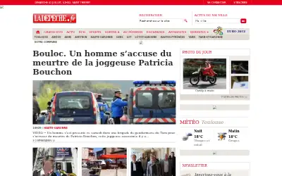 ladepeche.fr in 2012