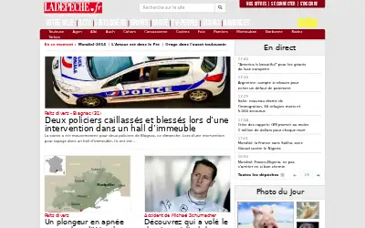 ladepeche.fr in 2014