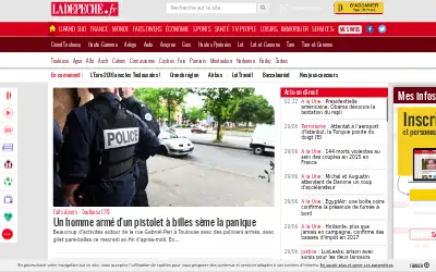 ladepeche.fr in 2016