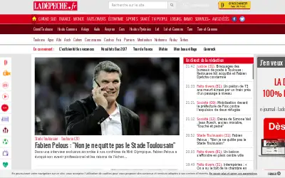 ladepeche.fr in 2017