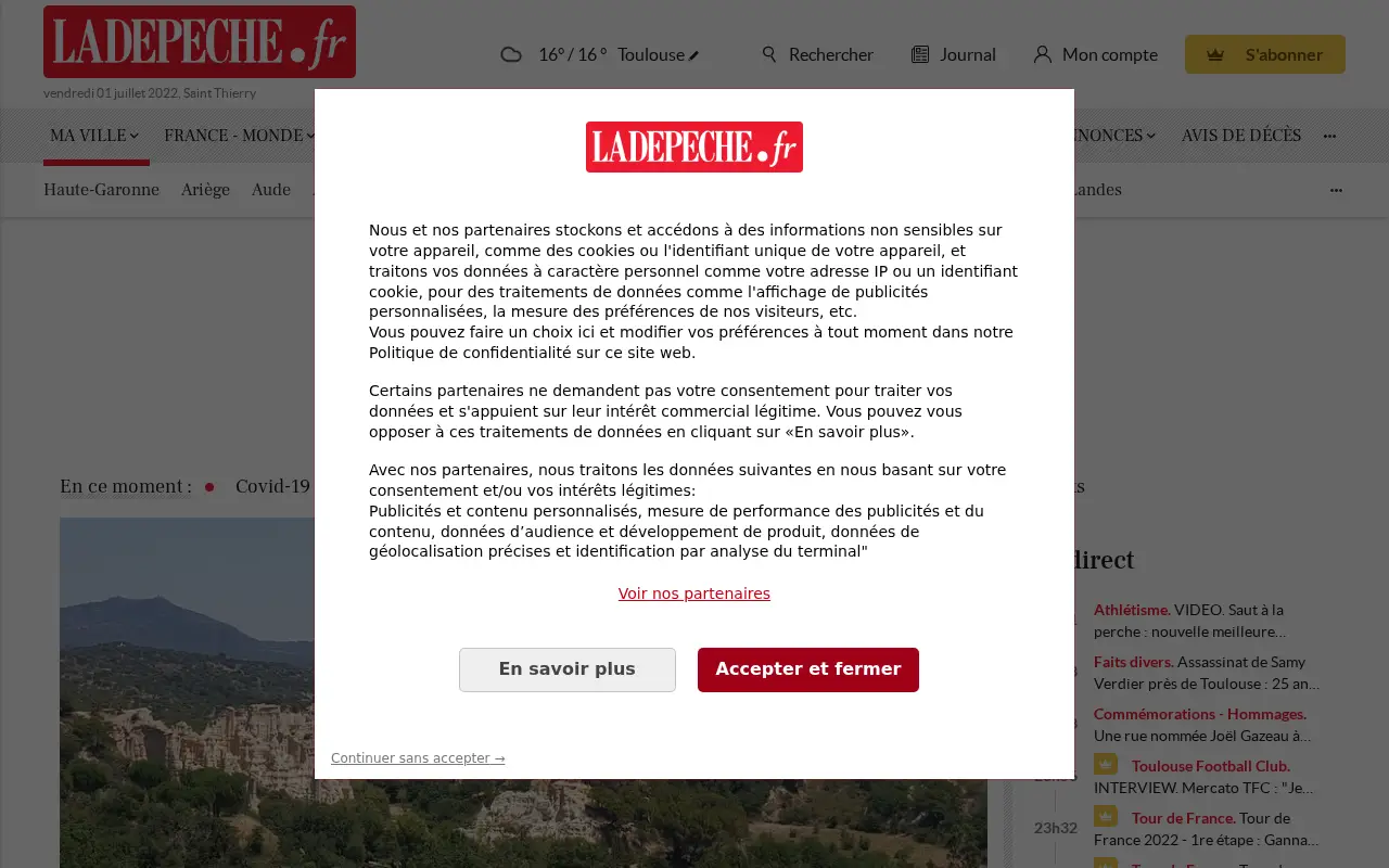 ladepeche.fr in 2022